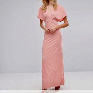 NWT Oh My Love TALL Maxi Dress with Kimono Sleeves